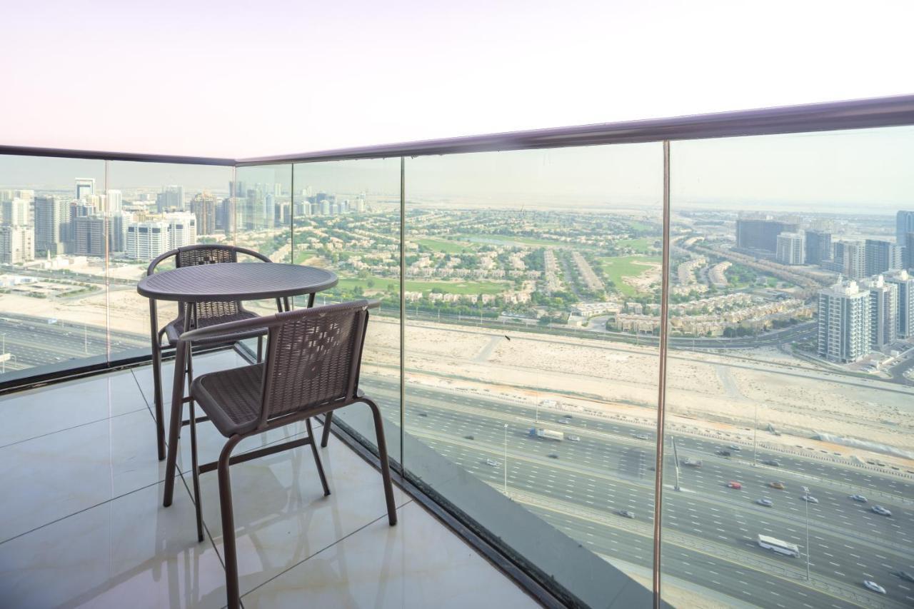 Sky View Tower Apartments Dubai Exterior foto